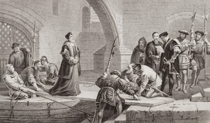 Thomas Cranmer (1489-1556) am Verrätertor, aus 