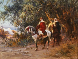 Araber zu Pferd