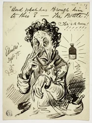 Und was hat ihn dazu gebracht? - Die Flasche!!