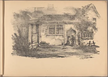 Eine Serie von sechzig Skizzen von Cottages. London, 1825.