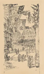 Allee der Alliierten, 1918