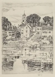 Der Kirchturm, Portsmouth, 1921