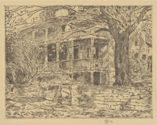 Das alte Haus, Cos Cob, 1915