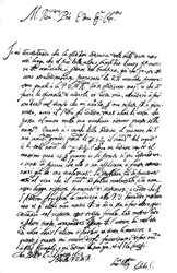 Brief von Galileo Galilei, 1627 1865