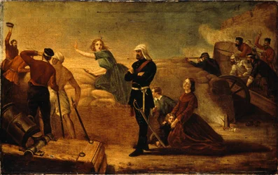 Jessie aus den Highlands, oder „Die Campbells kommen“, um 1858