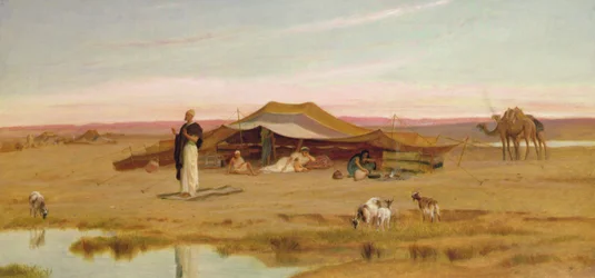 Das Abendgebet des Scheichs