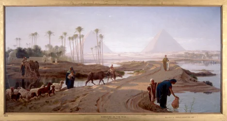 Das Nachlassen des Nils, 1873