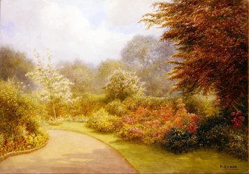 Azaleen im Pfarrgarten, Brockhurst Hill