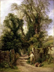 Ein Blick auf Wharfdale, Yorkshire, 1835-1886