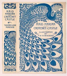 Buchumschlag für „Maid Marian“ und „Crotchet Castle“ von Thomas Love Peacock, veröffentlicht 1900