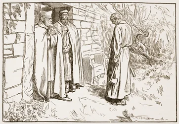 Owini im Kloster, Illustration aus 