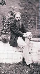 Porträt von Sir Edward Burne-Jones (1833-98)
