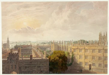 Blick von der Radcliffe-Bibliothek