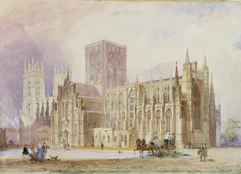 York Minster: Südansicht