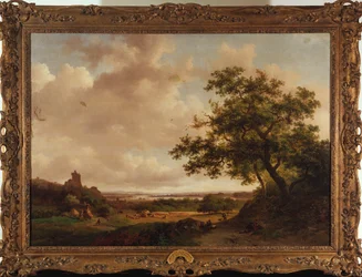 Blick auf die Maas, Holland, 1859