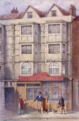 Aldersgate Street, London, ca. 1850