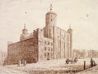 Tower of London, London, ca. 1820