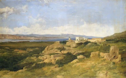 Residenz von General Garibaldi in Caprera, 1865