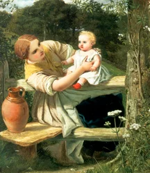 Auf dem Weg zur Quelle