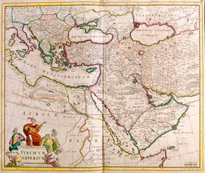 Italien, Balkanhalbinsel, Türkei, Libanon, Syrien, Israel, Jordanien, Irak, Arabische Halbinsel, Iran