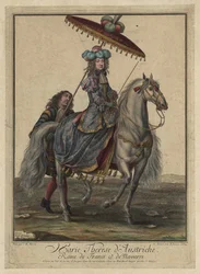 Maria Theresia von Spanien 1638-1683, Königin von Frankreich und Navarra, 1682