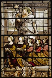 Porträt der Töchter von Anne de Montmorency 1493-1567 und Madeleine von Savoyen 1510-1586, 1544