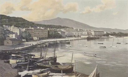Ajaccio, Hafen und Stadt