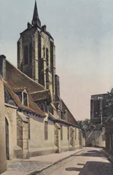 Beaugency, Krankenhaus und Glockenturm Saint-Firmin
