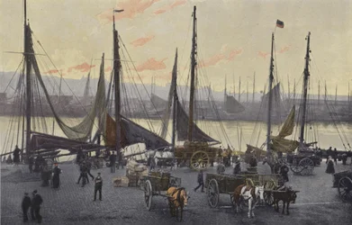 Boulogne-sur-Mer, Vorbereitungen zum Heringsfang