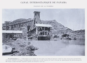 Panamakanal, Arbeiten an der Culebra
