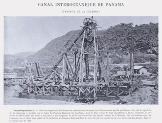 Panamakanal, Arbeiten an der Culebra