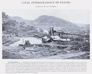 Panamakanal, Arbeiten an der Culebra