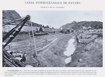 Panamakanal, Arbeiten an der Culebra