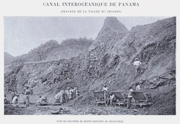 Panamakanal, Arbeiten im Tal des Chagres