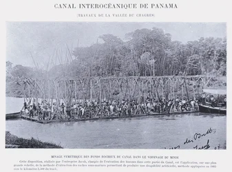 Panamakanal, Arbeiten im Tal des Chagres