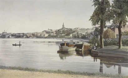 Castelnaudary, Gesamtansicht vom Großen Becken