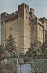 Chambois, Das Schloss, der Donjon, Südwestseite
