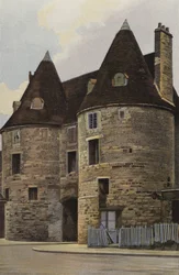 Dieppe, Westtor des Hafens (Seeseite)