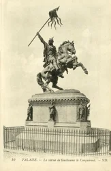 Falaise, Die Statue von Wilhelm dem Eroberer, ND