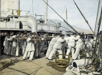 Französische Marine, Ende des 19. Jahrhunderts: Anfangspriester - Bibl. des Arts Deco