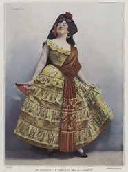 Georgette Leblanc als Carmen, 1899