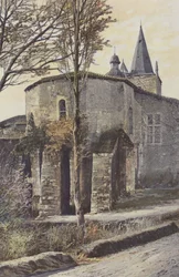 Hagetmau, Kirche, Seite der Apsis