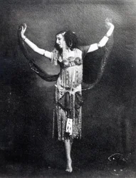 Ida Rubinstein in der Rolle der Salome