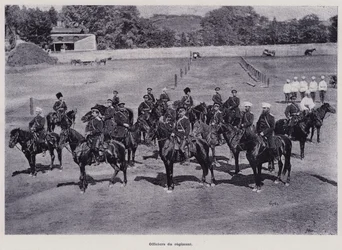 Russische Armee: Offiziere des Regiments