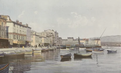 La Seyne, Blick auf den Kai (Kleine Reede von Toulon)