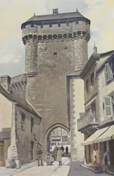 La Souterraine, Stadttor, Außenansicht