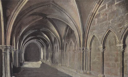 Langres, Kreuzgang an der Kathedrale