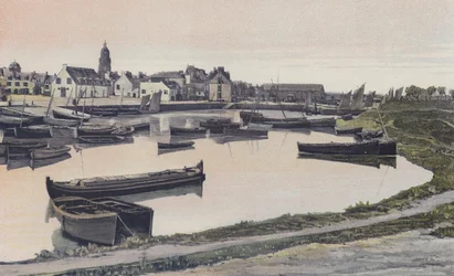 Le Croisic, Der Hafen und das Becken von Trait