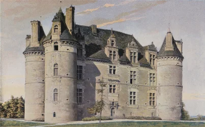 Le Vieil-Bauge, Schloss de Landifer, Ensemble S O