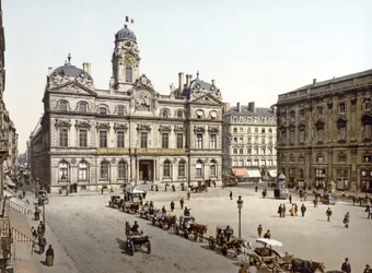 Rathaus von Lyon vom Place des Terreaux